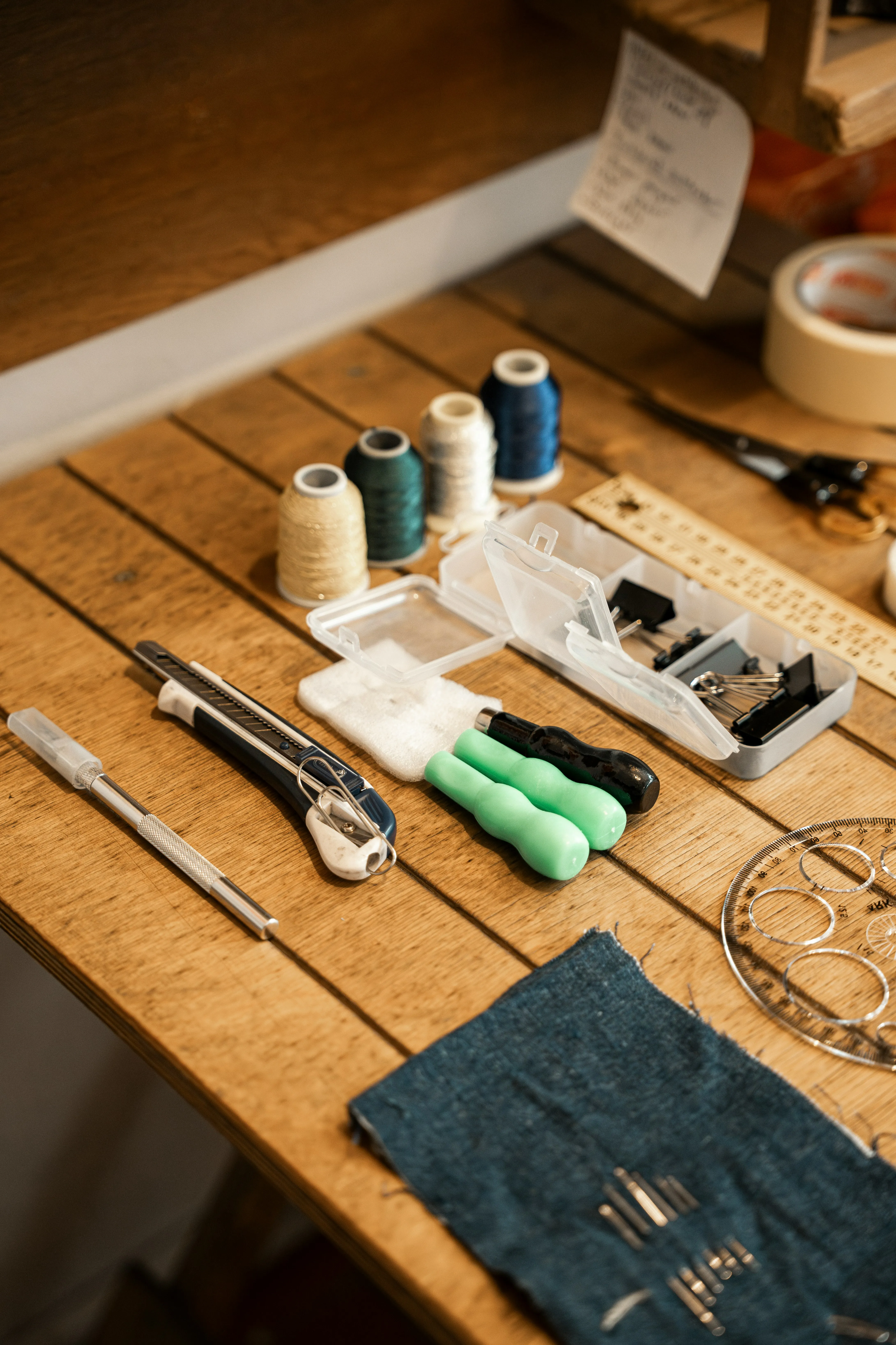 Handmade goods category editorial image